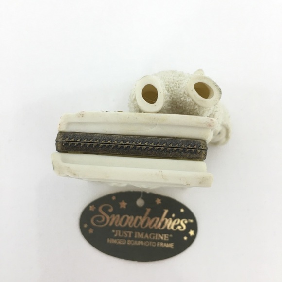 Department 56 Baby's First Picture Frame Snowbaby Angel Miniature Box Frame - Picture 6 of 11